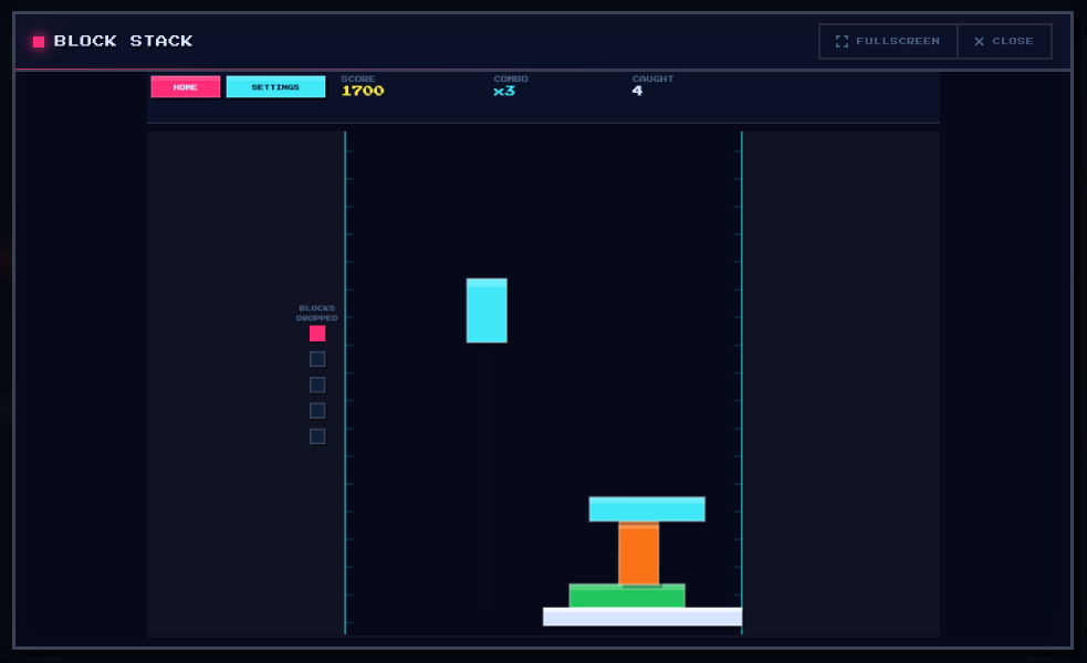 Block Stack gameplay